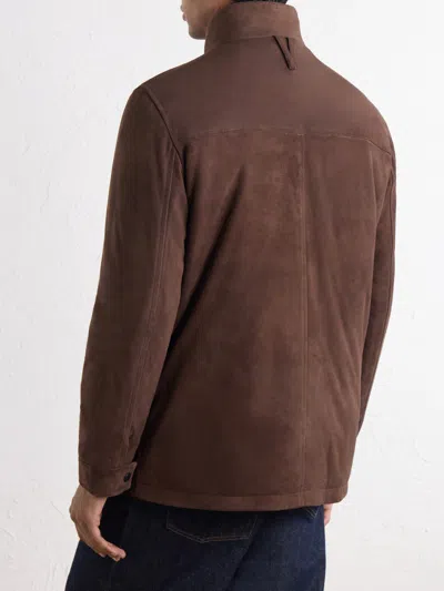Valstar Brown Polyester Full-length Jacket In Brown