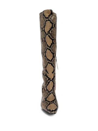 Aeyde Silva Patterned Heeled Boots In Multi
