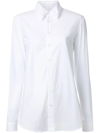 Julien David Classic Shirt In White