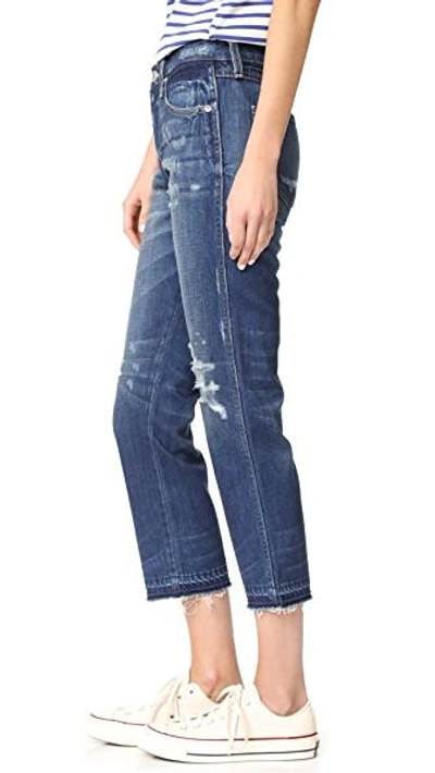 Shop Amo Boy Jeans In Blue Nile