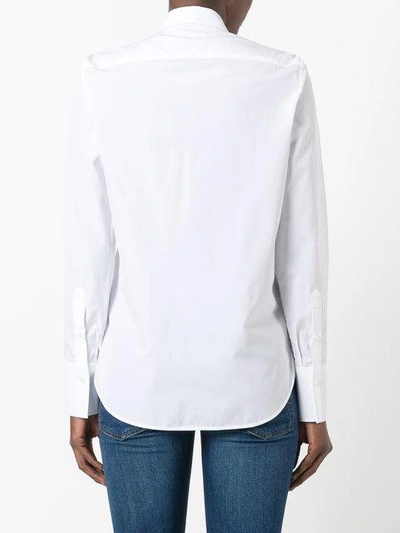 Shop Valentino Rockstud Tuxedo Shirt In R48