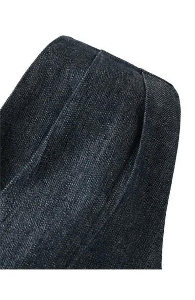 Mango One-shoulder Top In Black