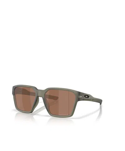 Oakley Instagator 58mm Polarized Rectangular Sunglasses In Purple