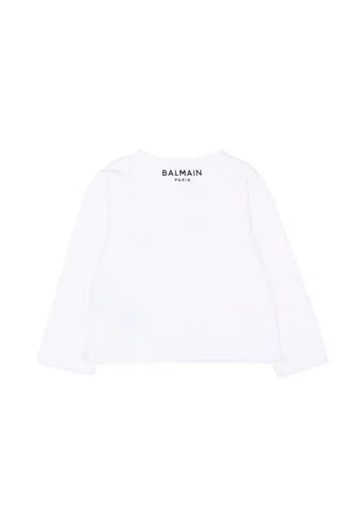 Balmain Buttoned Jacket In White