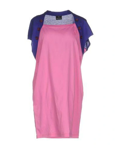 Trussardi Short Dress In Pink