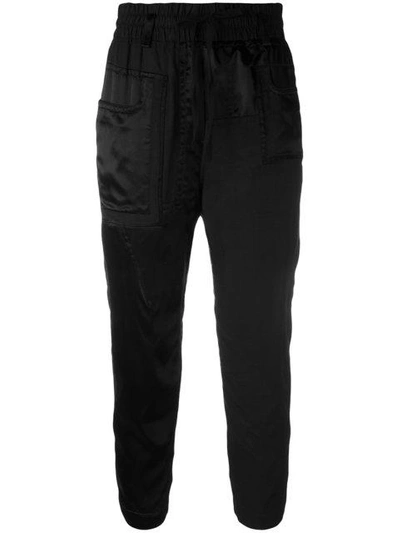 Shop Haider Ackermann Tapered Trousers - Black