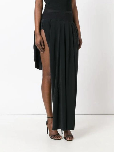 Shop Rick Owens Asymmetric Skort