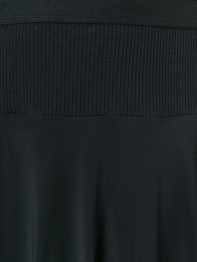 Rick Owens Black Double Boner Skirt | ModeSens