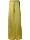 Valentino Flared Trousers In Green