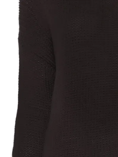 Private 0204 Open-knit Cashmere Sweater In Grey