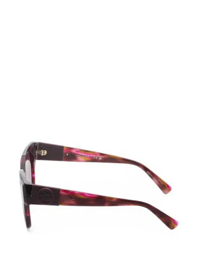Longchamp Geometric-frame Sunglasses In Multi