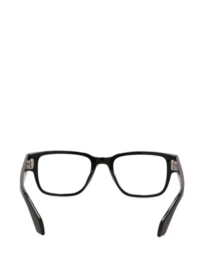 Off-white Rectangle-frame Optical Glasses In Black
