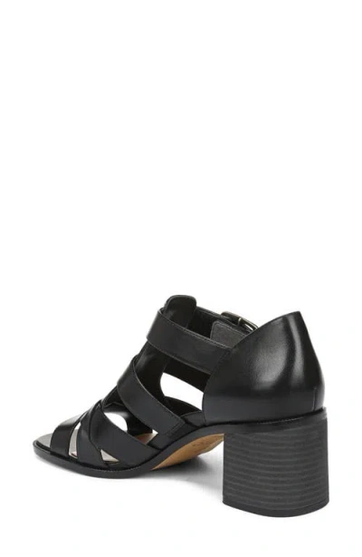 Vionic Marcella Strappy Heeled Sandal In Black