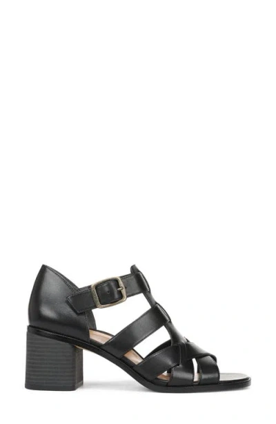 Vionic Marcella Strappy Heeled Sandal In Black