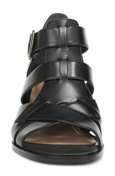 Vionic Marcella Strappy Heeled Sandal In Black