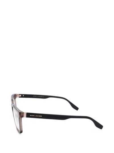 Marc Jacobs Rectangle-frame Glasses In Brown