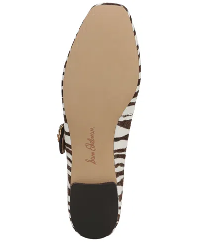 Sam Edelman Michaela Mary Jane Flat In Brown