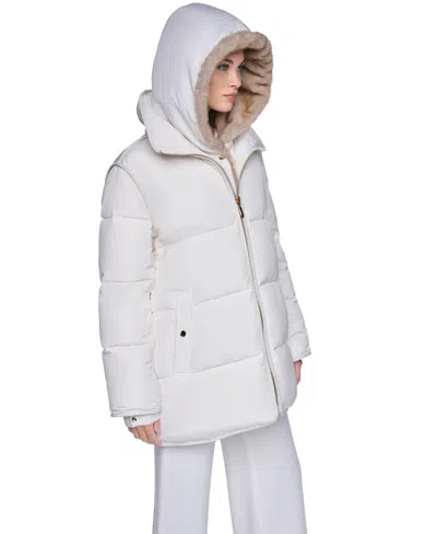Halston Down Jacket In White