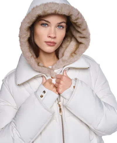Halston Down Jacket In White