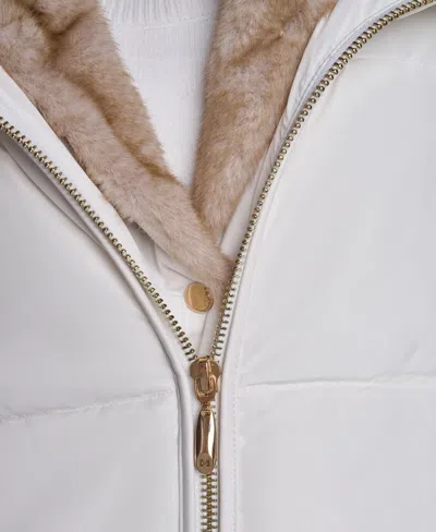 Halston Down Jacket In White