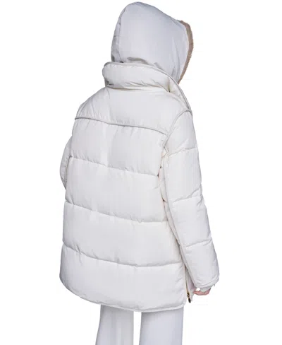 Halston Down Jacket In White