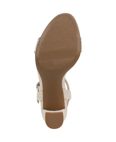 Naturalizer Wide Width Bristol Sandal In Gold