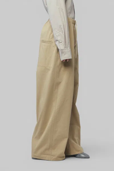 Sofie D'hoore Drawstring Pant In Beige