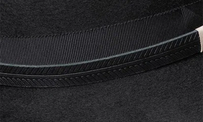 Bailey Darwin Wool Fedora In Black