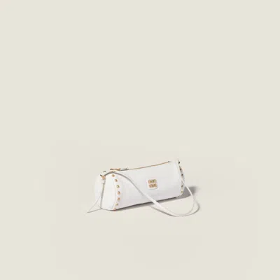 Miu Miu Leather Pouch In Pattern