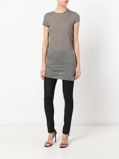 Rick Owens Drkshdw Detroit Cut Jeans In Black
