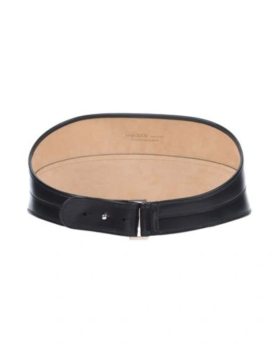 Shop Alexander Mcqueen High-waist Belt In Black