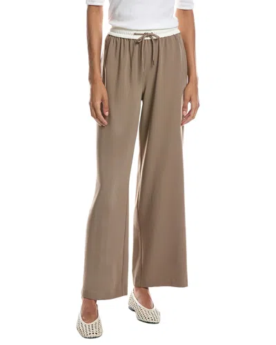 Bernardo Pull On Slim Trouser In Brown
