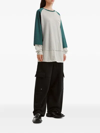 We11 Done Layered Long-sleeve T-shirt In Multi