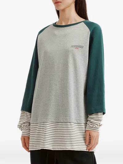 We11 Done Layered Long-sleeve T-shirt In Multi