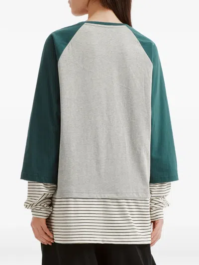 We11 Done Layered Long-sleeve T-shirt In Multi