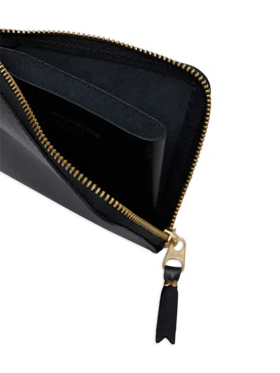 Comme Des Garçons Comme Des Garcons Wallet Mini Zip Wallet In Black