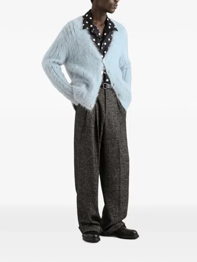 Dolce & Gabbana Wool Turtleneck Pullover In Blue