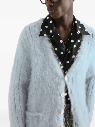 Dolce & Gabbana Wool Turtleneck Pullover In Blue
