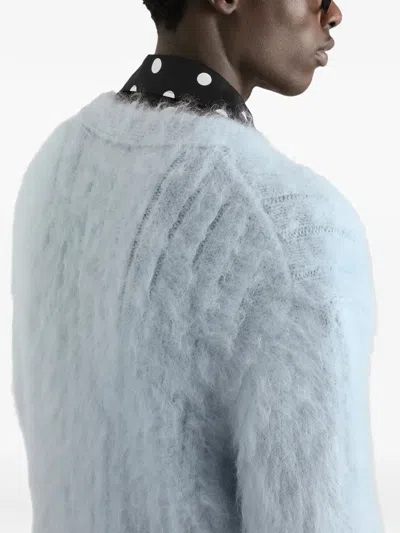 Dolce & Gabbana Wool Turtleneck Pullover In Blue