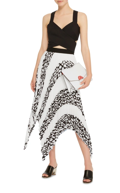 Shop Proenza Schouler Printed Cotton-voile Skirt