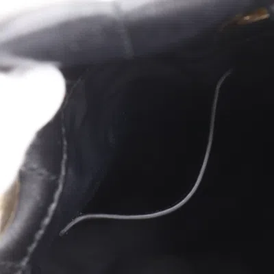 Pre-owned Burberry Black Leather Backpack ()