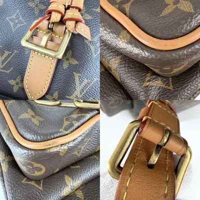 Pre-owned Louis Vuitton Brown Monogram Backpack ()