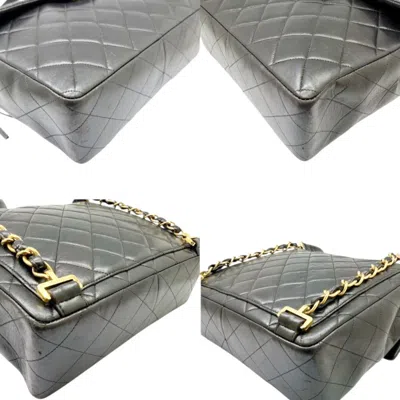 Pre-owned Chanel Black Leather Backpack ()