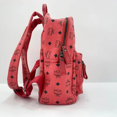 Pre-owned Mcm Pink Backpack ()