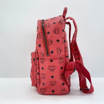 Pre-owned Mcm Pink Backpack ()