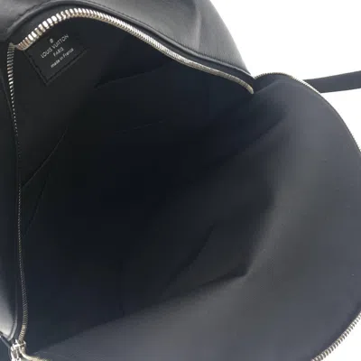Pre-owned Louis Vuitton Graphite Coated Canvas Backpack ()