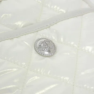Pre-owned Chanel White Nylon Backpack ()
