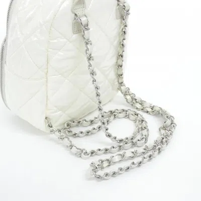 Pre-owned Chanel White Nylon Backpack ()