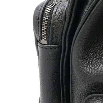 Pre-owned Chanel Black Leather Backpack ()