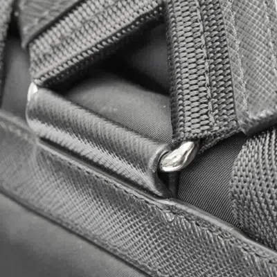 Pre-owned Prada Black Nylon Backpack ()